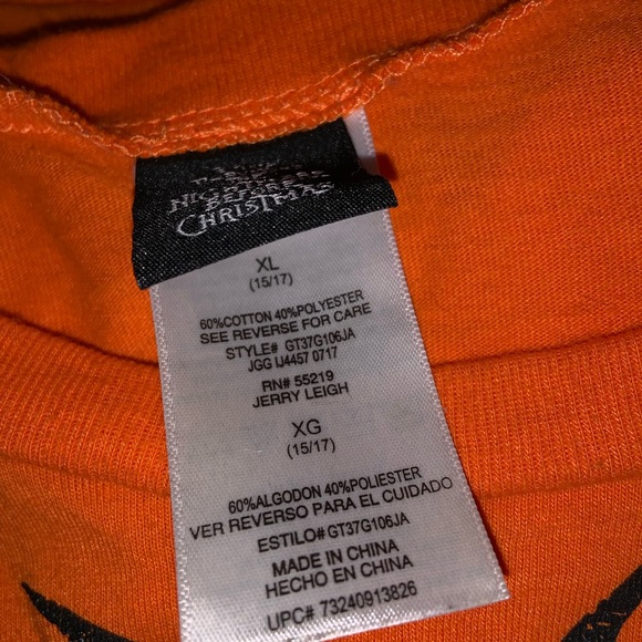 Jack Skellington Halloween Shirt - Picture 1 of 3